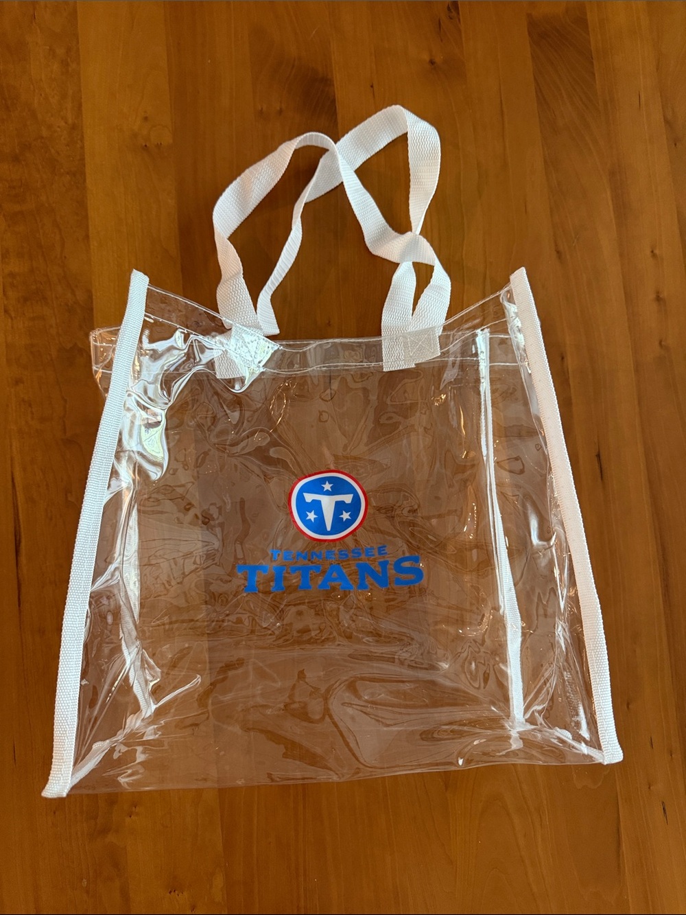 Tennessee Titans Clear Stadium Bag • New 2026 Logo • NFL Approved • New